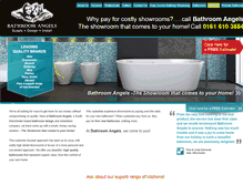 Tablet Screenshot of bathroomangels.co.uk